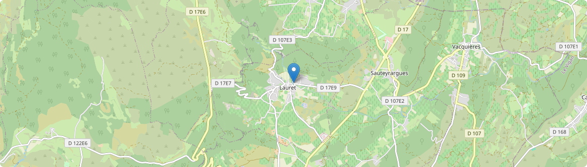 Lauret - Carte