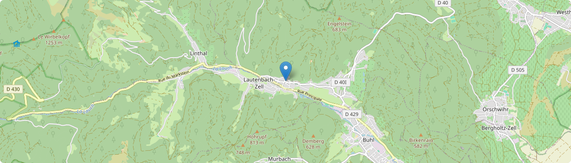 Lautenbach - Carte