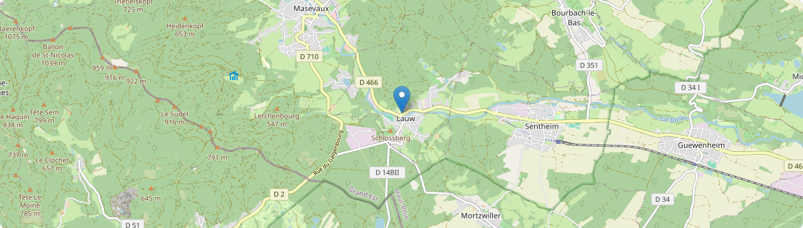 Lauw - Carte