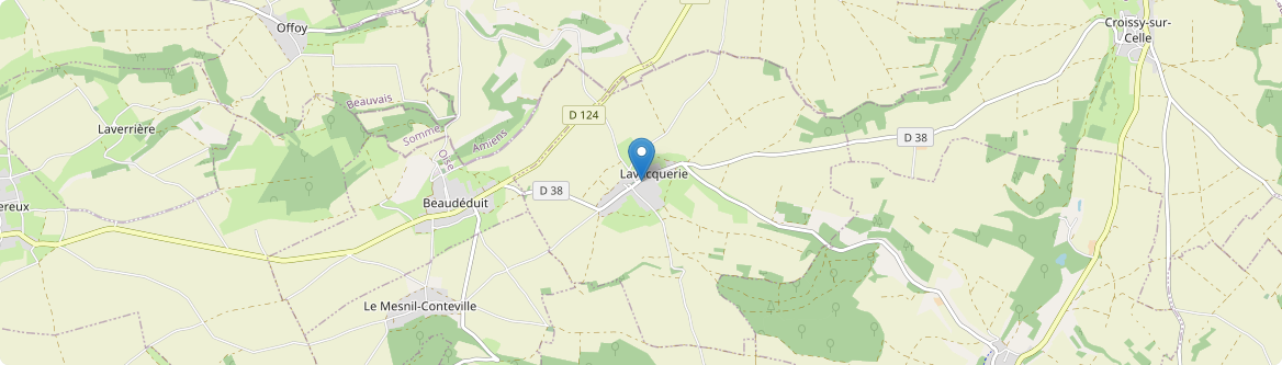 Lavacquerie - Carte