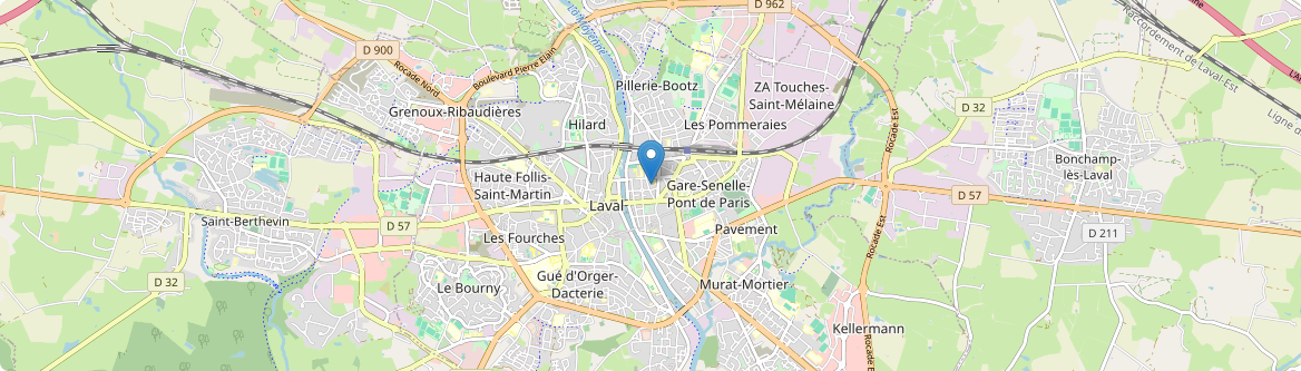 Laval - Carte
