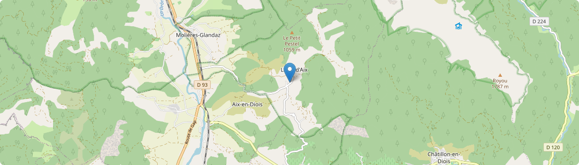 Laval-d'Aix - Carte