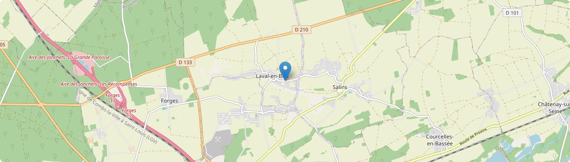 Laval-en-Brie - Carte