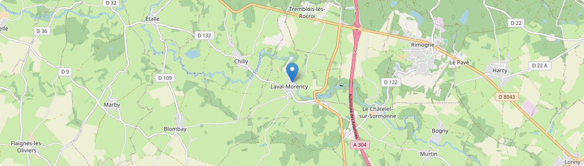 Laval-Morency - Carte