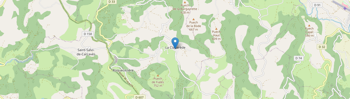 Laval-Roquecezière - Carte