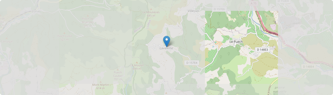 Lavalette - Carte