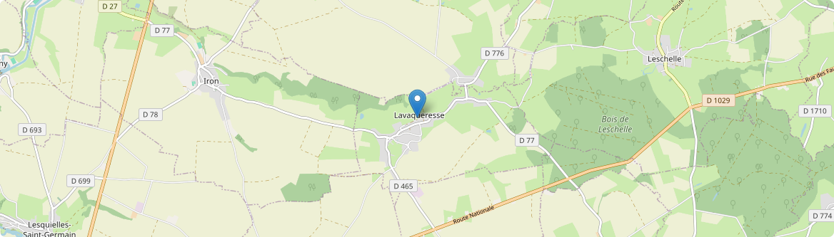 Lavaqueresse - Carte