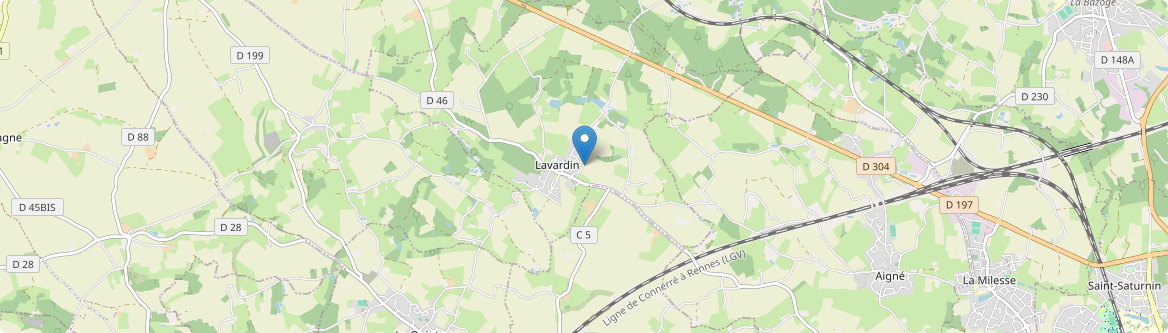 Lavardin - Carte