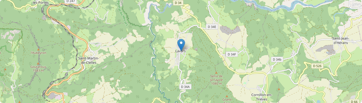 Lavars - Carte