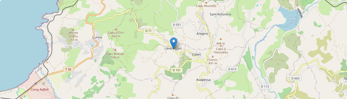 Lavatoggio - Carte