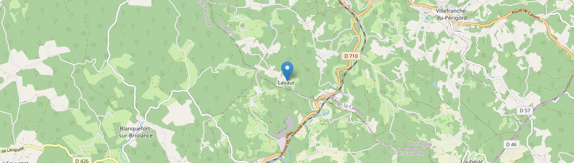 Lavaur - Carte
