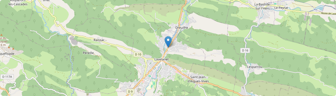 Lavelanet - Carte