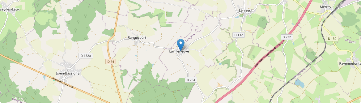 Lavilleneuve - Carte