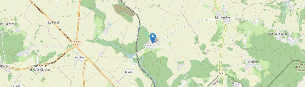 Lavilletertre - Carte