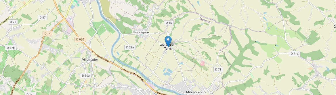 Layrac-sur-Tarn - Carte