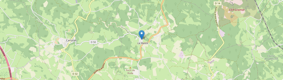 Bastit - Carte