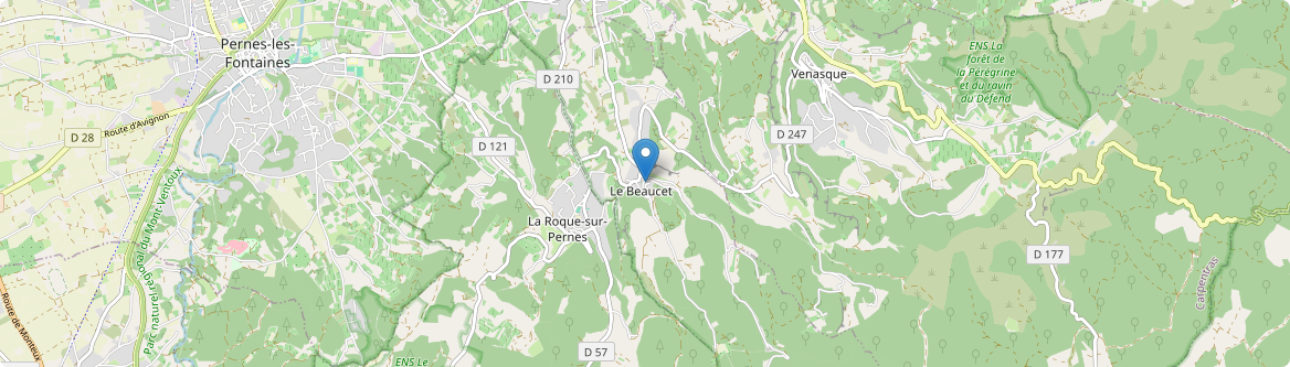 Beaucet - Carte
