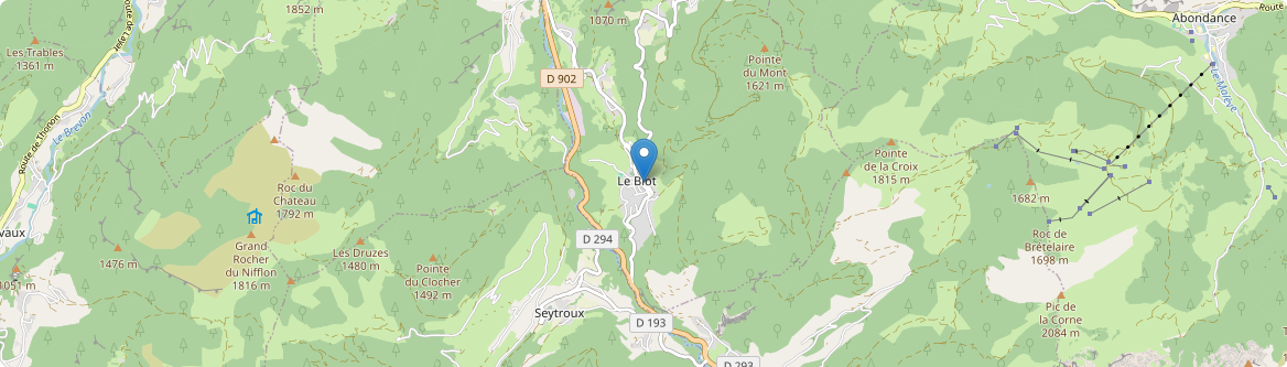 Biot - Carte