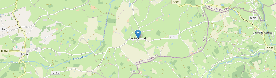 Bouchaud - Carte