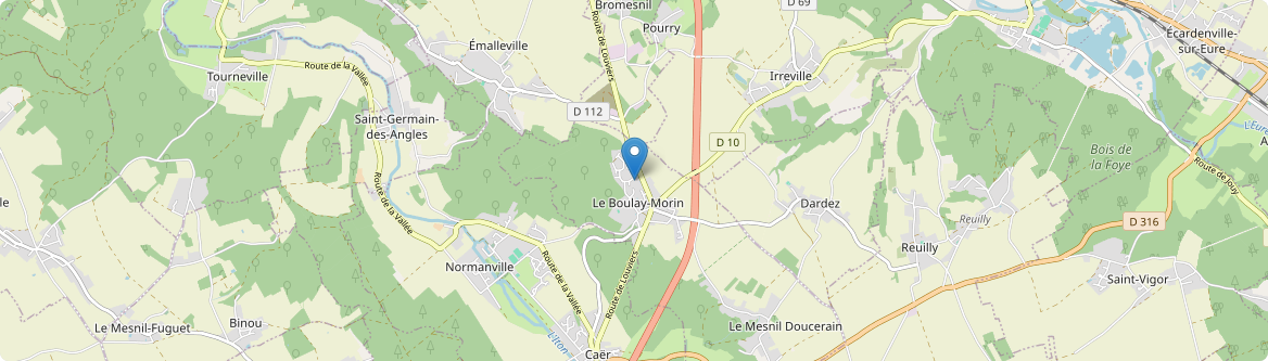 Boulay-Morin - Carte