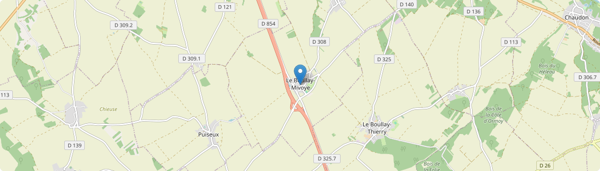 Boullay-Mivoye - Carte