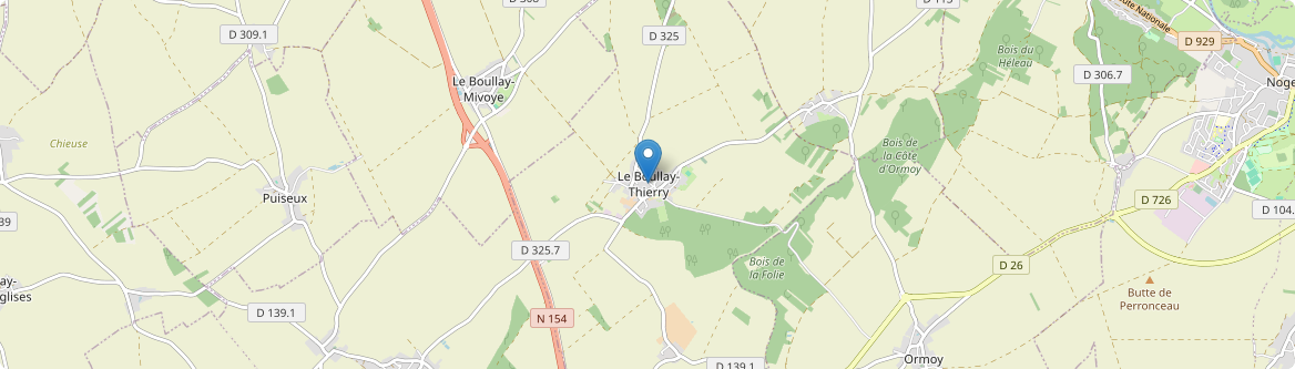 Boullay-Thierry - Carte