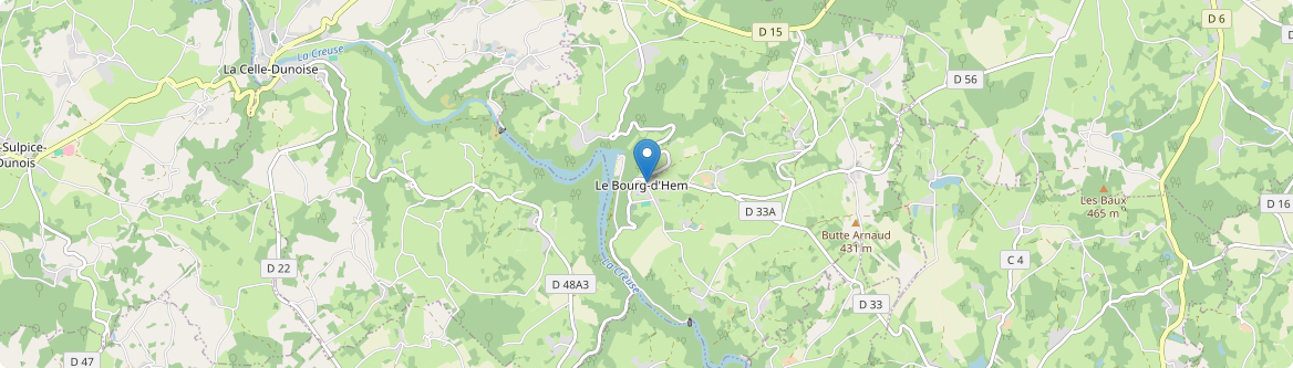 Bourg-d'Hem - Carte