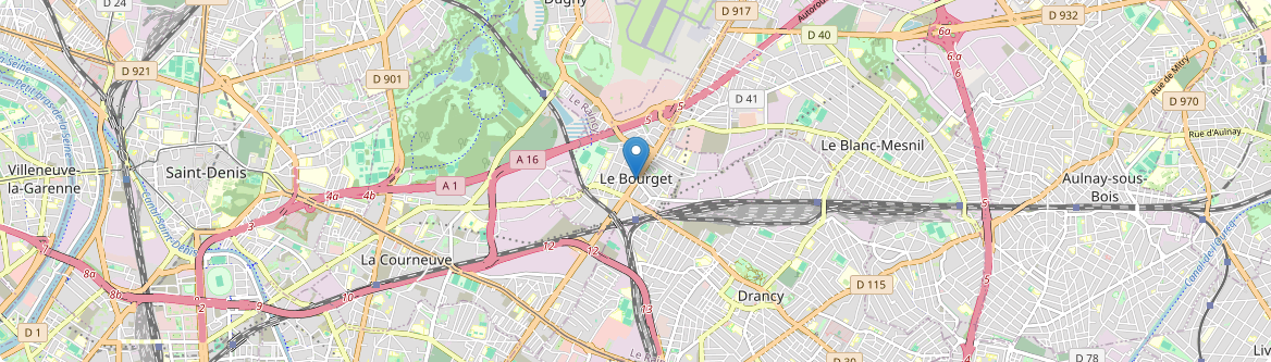 Bourget - Carte