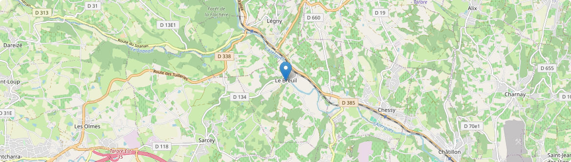 Breuil - Carte