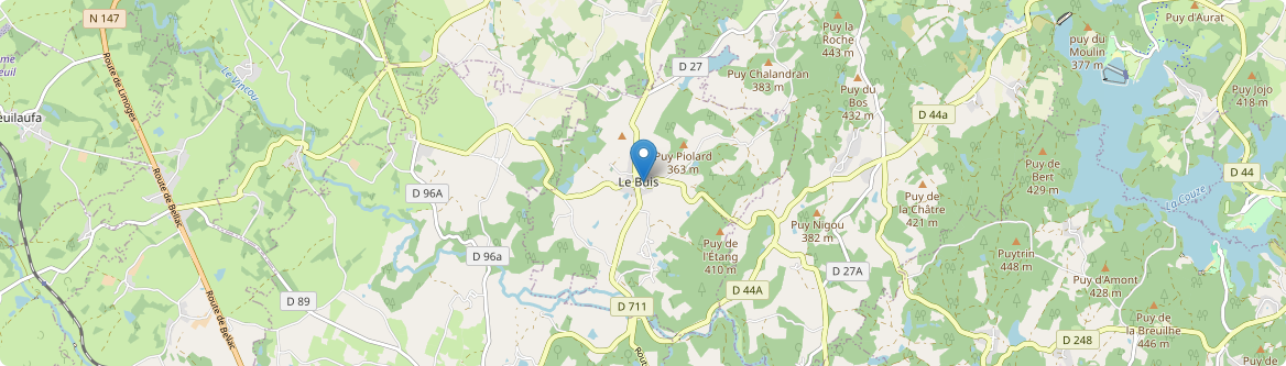 Buis - Carte
