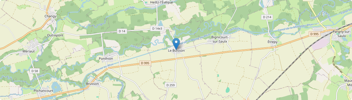 Buisson - Carte