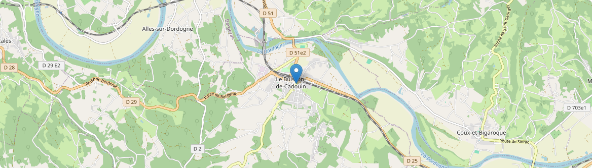 Buisson-de-Cadouin - Carte