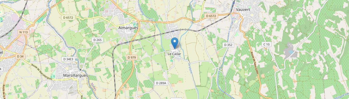 Cailar - Carte