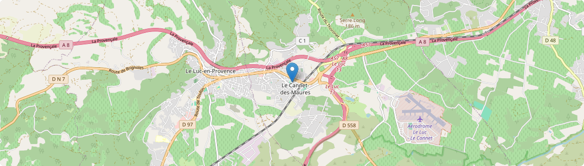 Cannet-des-Maures - Carte