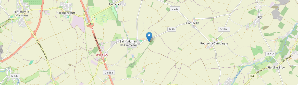 Le Castelet - Carte