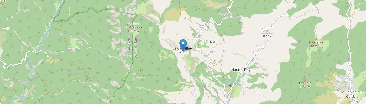Castellard-Mélan - Carte