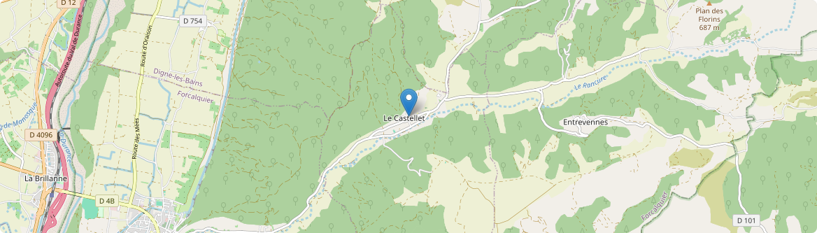 Castellet - Carte