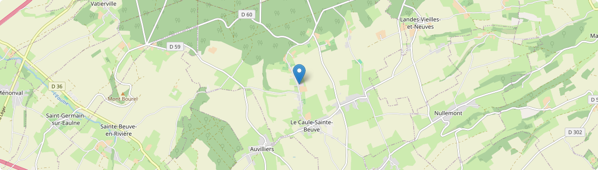 Caule-Sainte-Beuve - Carte