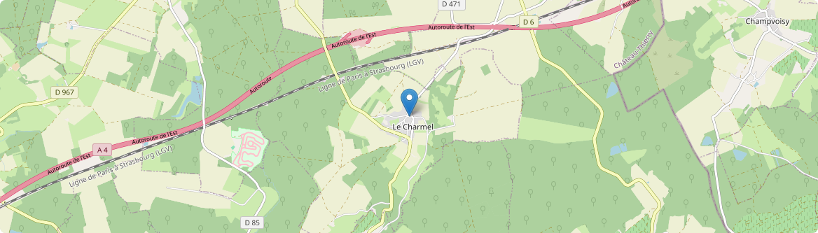 Charmel - Carte