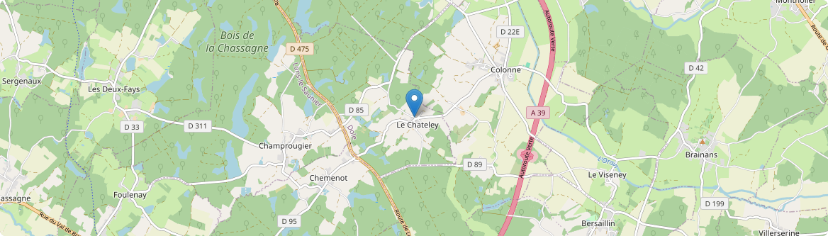 Chateley - Carte