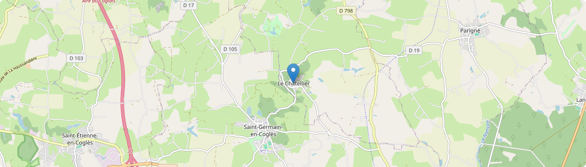 Châtellier - Carte