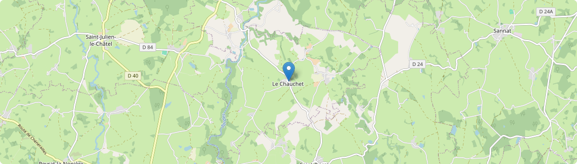 Chauchet - Carte