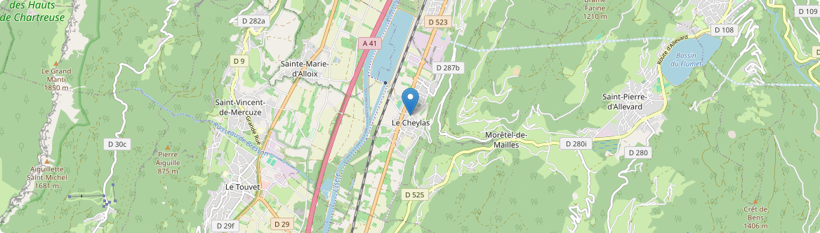 Cheylas - Carte
