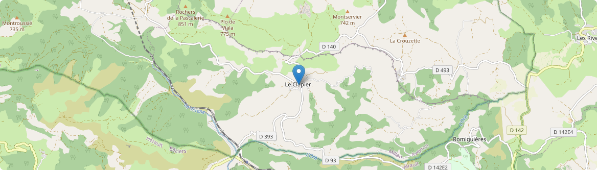 Clapier - Carte