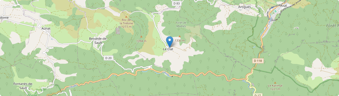 Clat - Carte