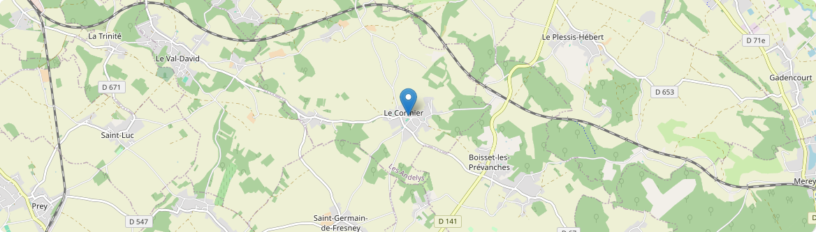 Cormier - Carte
