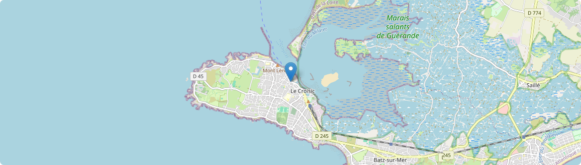 Croisic - Carte