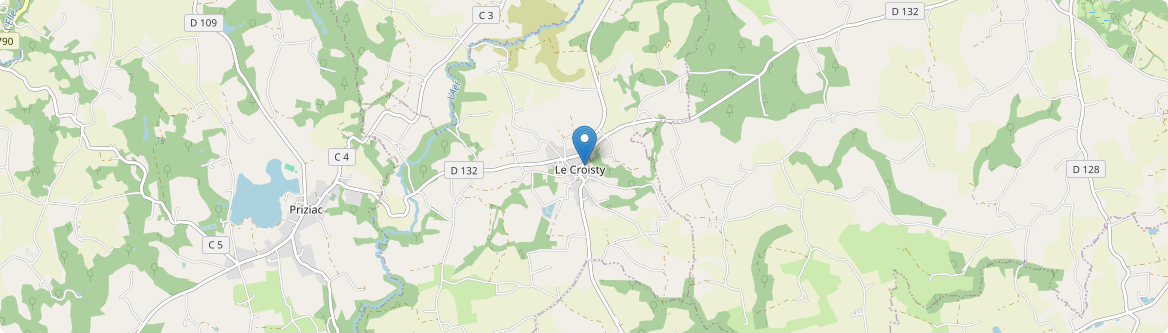 Croisty - Carte
