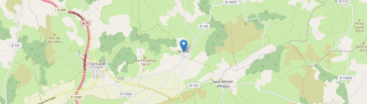Cros - Carte