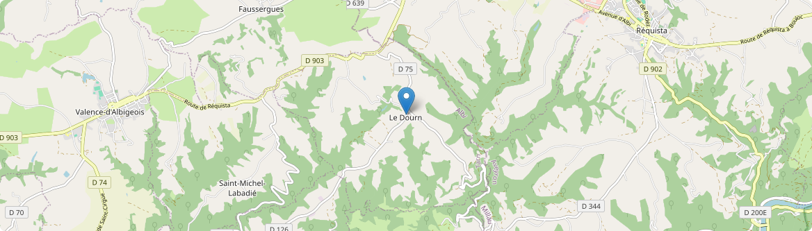 Dourn - Carte